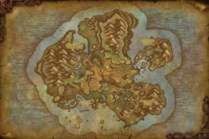 Siren Isle Map WoW